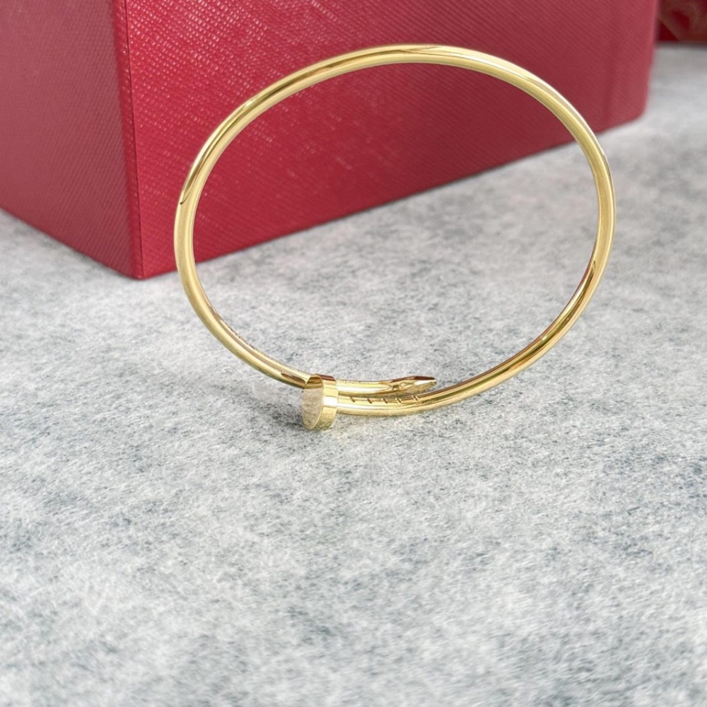 Gold Nail Bangle